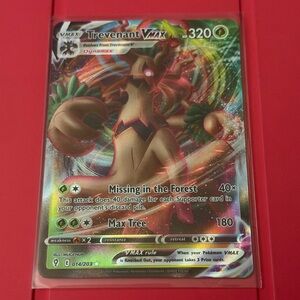 Trevenant Vmax Pokemon Card 014/203